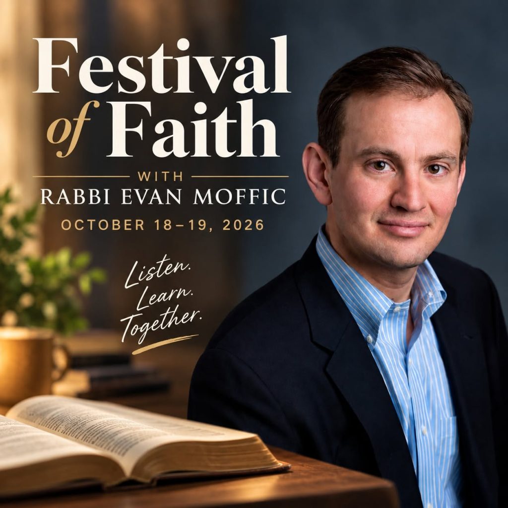 2026 Festival of Faith Schedule